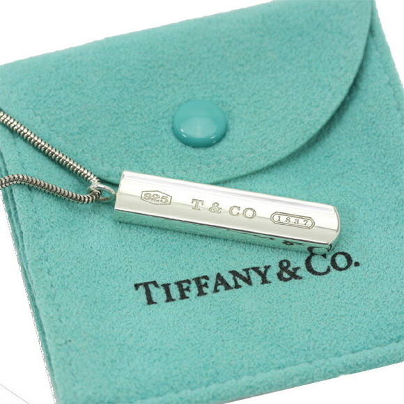 Tiffany 1837 Plate Necklace Silver